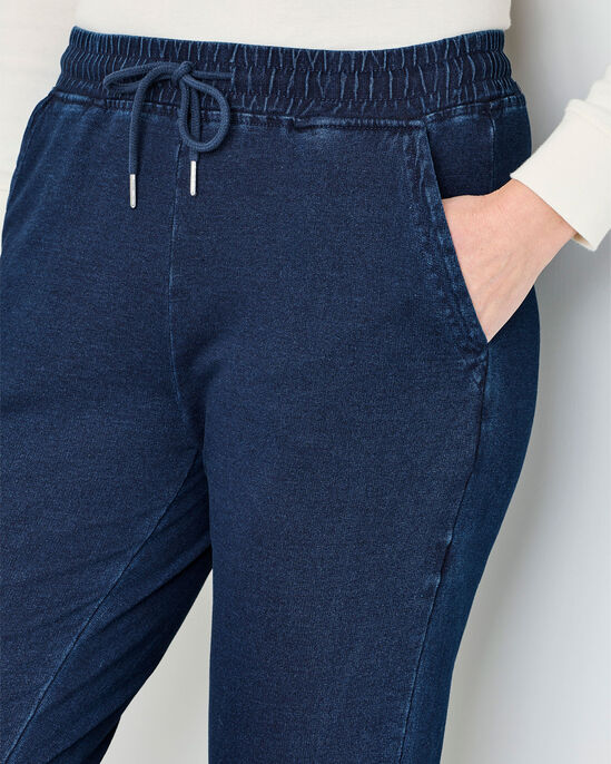 Jersey Denim Joggers