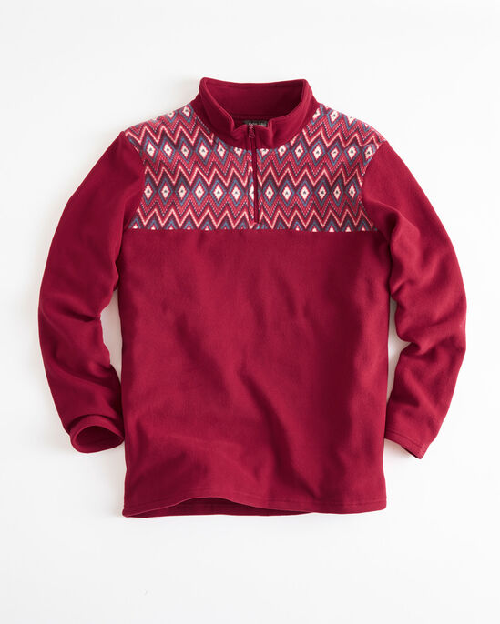 Fleece Half Zip Top